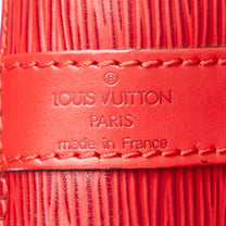 Thumbnail of Vintage Red Leather Louis Vuitton Petit Noe - Image 6