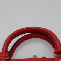 Thumbnail of Vintage Red Leather Louis Vuitton Alma - Image 8