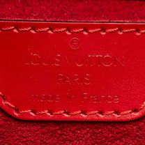 Thumbnail of Vintage Red Leather Louis Vuitton Saint Jacques - Image 8