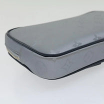 Thumbnail of Silver Canvas Louis Vuitton Clutch - Image 10