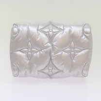 Thumbnail of Pre-Owned Silver Fabric Louis Vuitton Speedy - Image 3