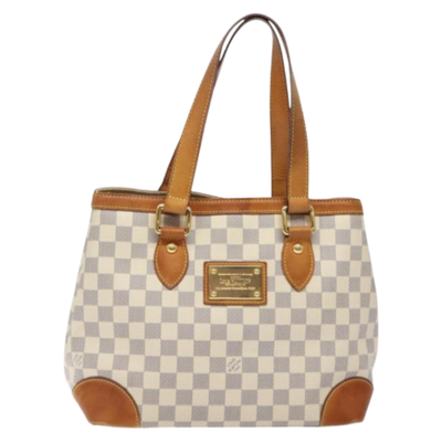 Vintage White Canvas Louis Vuitton Hampstead