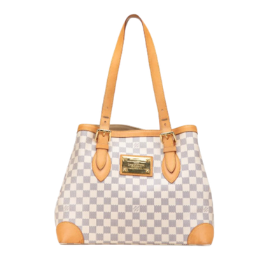 Vintage White Canvas Louis Vuitton Hampstead