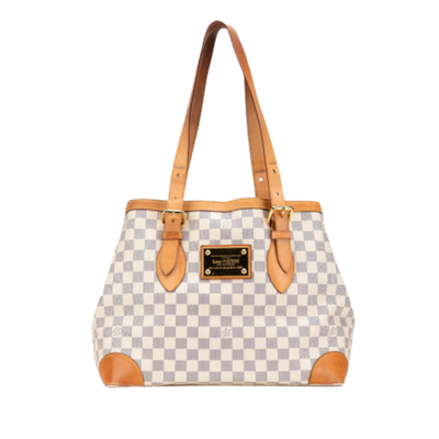 Vintage White Canvas Louis Vuitton Hampstead