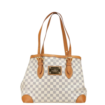 Vintage White Canvas Louis Vuitton Hampstead