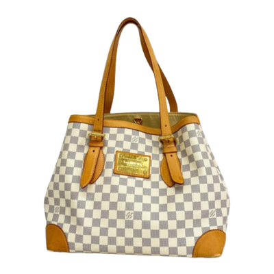 Vintage White Canvas Louis Vuitton Hampstead