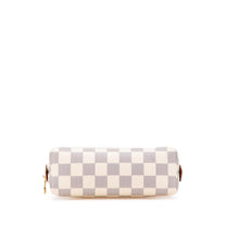 Thumbnail of White Canvas Louis Vuitton Cosmetic Pouch - Image 3