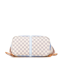 Thumbnail of White Canvas Louis Vuitton Neverfull - Image 3