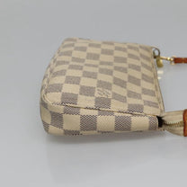 Thumbnail of Vintage White Canvas Louis Vuitton Pochette Accessoires - Image 3