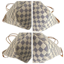 Thumbnail of Vintage White Canvas Louis Vuitton Neverfull - Image 3
