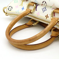Thumbnail of Pre-Owned White Canvas Louis Vuitton Rita - Image 4