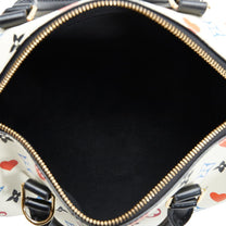 Thumbnail of White Canvas Louis Vuitton Speedy - Image 5