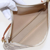 Thumbnail of Vintage White Canvas Louis Vuitton Pochette Accessoires - Image 5