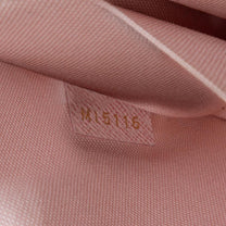 Thumbnail of White Canvas Louis Vuitton Pochette Felicie - Image 7