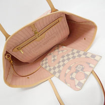 Thumbnail of Pre-Owned White Canvas Louis Vuitton Neverfull - Image 7