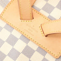 Thumbnail of Vintage White Canvas Louis Vuitton Backpack - Image 7
