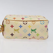 Thumbnail of White Canvas Louis Vuitton Pouch - Image 8