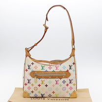 Thumbnail of Vintage White Canvas Louis Vuitton Boulogne - Image 9
