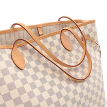 Thumbnail of Pre-Owned White Canvas Louis Vuitton Neverfull - Image 9