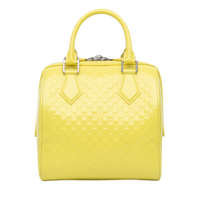 Thumbnail of Pre-Owned Yellow Leather Louis Vuitton Speedy - Image 1