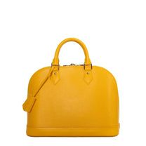 Thumbnail of Pre-Owned Yellow Leather Louis Vuitton Alma - Image 1