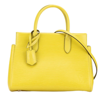 Thumbnail of Yellow Leather Louis Vuitton Tote - Image 1