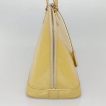 Thumbnail of Pre-Owned Yellow Leather Louis Vuitton Alma - Image 5