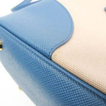 Thumbnail of Vintage Beige Canvas Prada Canapa Tote - Image 7