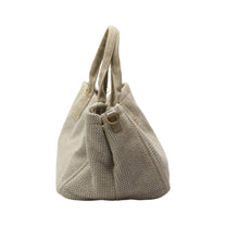 Thumbnail of Pre-Owned Beige Canvas Prada Tote - Image 4