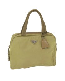 Thumbnail of Pre-Owned Beige Nylon Prada Handbag - Image 1
