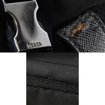 Thumbnail of Pre-Owned Black Canvas Prada Backpack - Image 8