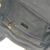 Thumbnail of Black Canvas Prada Canapa Tote - Image 10