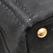 Thumbnail of Pre-Owned Black Canvas Prada Canapa Tote - Image 5