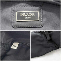Thumbnail of Vintage Black Leather Prada Tessuto - Image 10