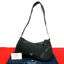 Thumbnail of Pre-Owned Black Leather Prada Shoulder Bag - Image 2