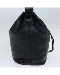Thumbnail of Vintage Black Leather Prada Shoulder Bag - Image 3