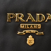 Thumbnail of Black Leather Prada Tessuto - Image 3