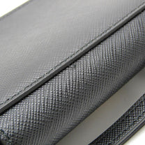 Thumbnail of Vintage Black Leather Prada Clutch - Image 8