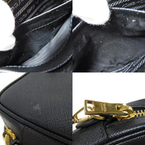 Thumbnail of Pre-Owned Black Leather Prada Shoulder Bag - Image 8
