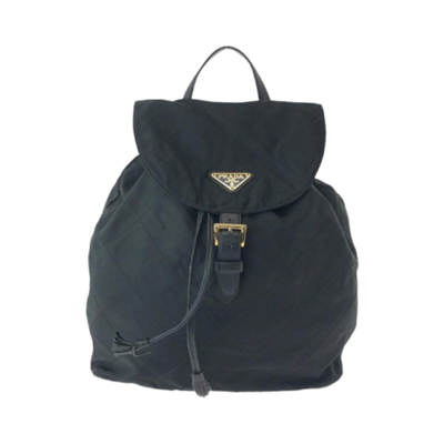 Vintage Black Nylon Prada Tessuto