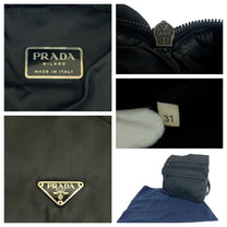 Thumbnail of Pre-Owned Black Nylon Prada Tessuto - Image 4