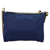 Thumbnail of Vintage Blue Fabric Prada Crossbody Bag - Image 2