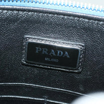 Thumbnail of Pre-Owned Blue Leather Prada Clutch - Image 10