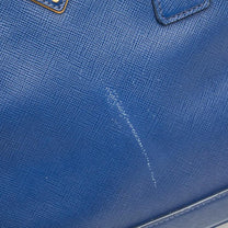 Thumbnail of Blue Leather Prada Handbag - Image 6