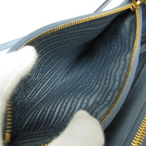 Thumbnail of Blue Leather Prada Handbag - Image 9