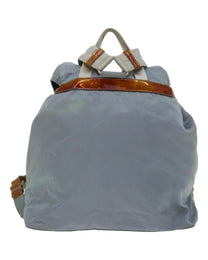 Thumbnail of Pre-Owned Blue Nylon Prada Backpack - Image 2