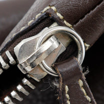 Thumbnail of Vintage Brown Canvas Prada Shoulder Bag - Image 9