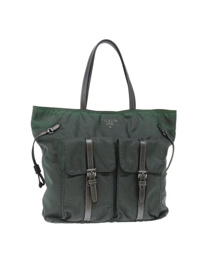 Green Nylon Prada Shoulder Bag