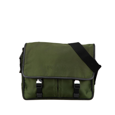 Green Nylon Prada Tessuto