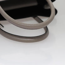 Thumbnail of Grey Leather Prada Handbag - Image 5